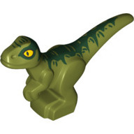Lego mládě dinosaura, olivově zelená (6280507)
